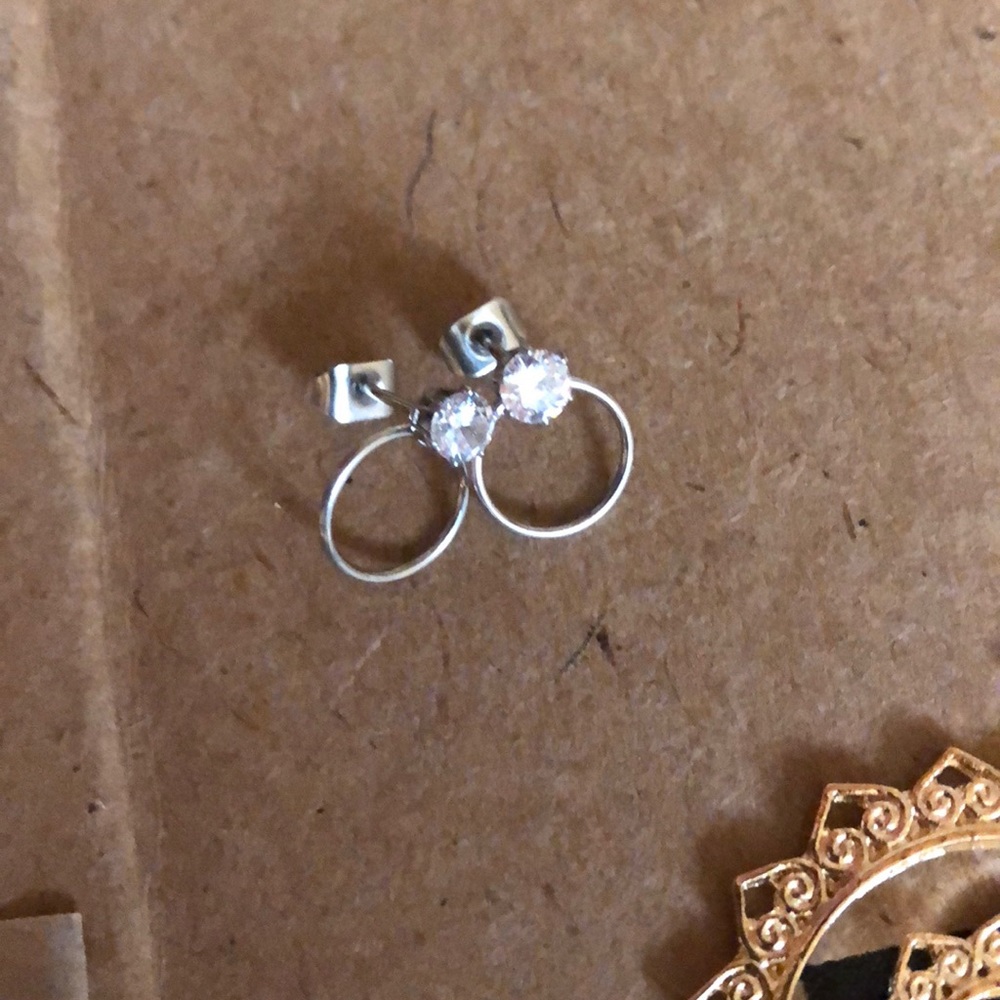 Stud Hoop Earrings